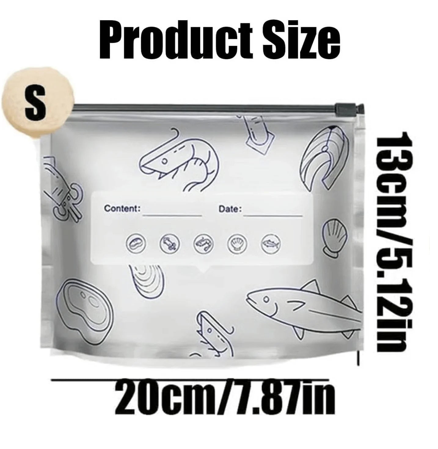 Space-Saving Reusable Aluminum Foil Sealable Storage