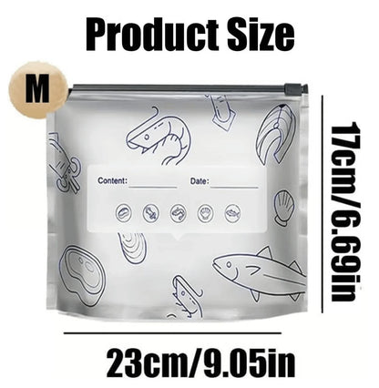 Space-Saving Reusable Aluminum Foil Sealable Storage