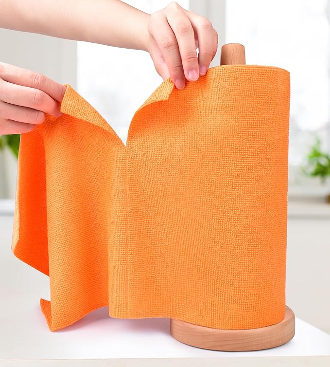 Vehicle-Ready Reusable Car Cleaning Cloth, 20pcs/roll for Garage Use