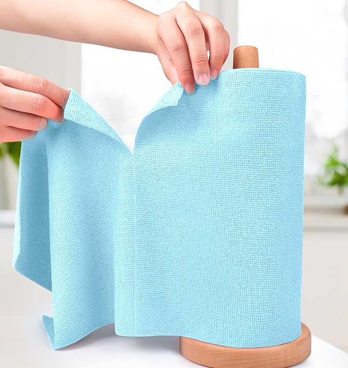 Vehicle-Ready Reusable Car Cleaning Cloth, 20pcs/roll for Garage Use