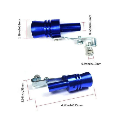 Oversized Exhaust Pipe Roar Maker Sound Device for Cars and Motorcycles