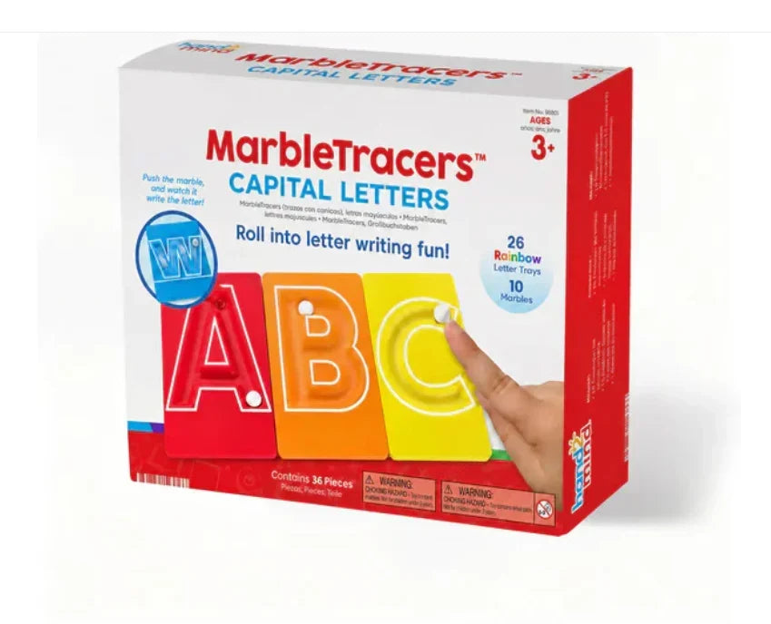 Purpose-Built Marble Tracers - Lowercase LettersRoll Into