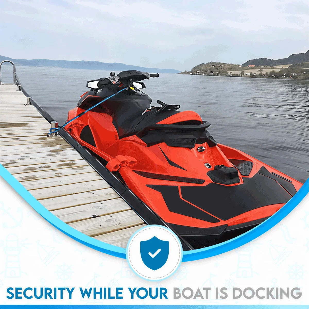 Purpose-Built Heavy-Duty Bungee Dock Lines for Everyday Use