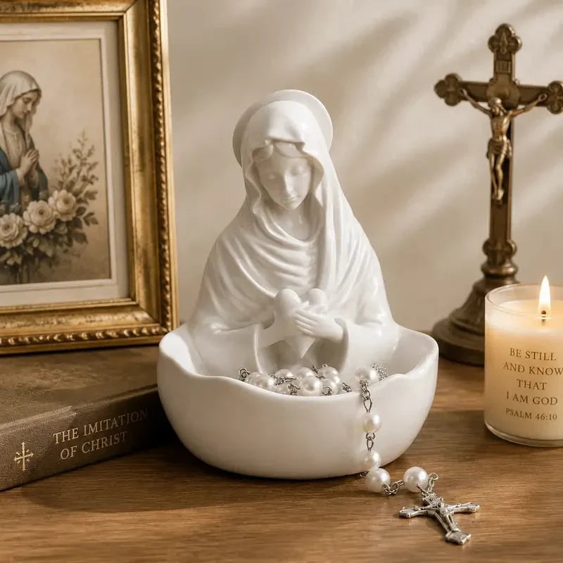 Purpose-Built Blessed Virgin Mary Rosary Holder