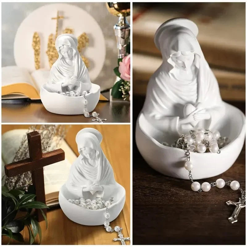 Purpose-Built Blessed Virgin Mary Rosary Holder