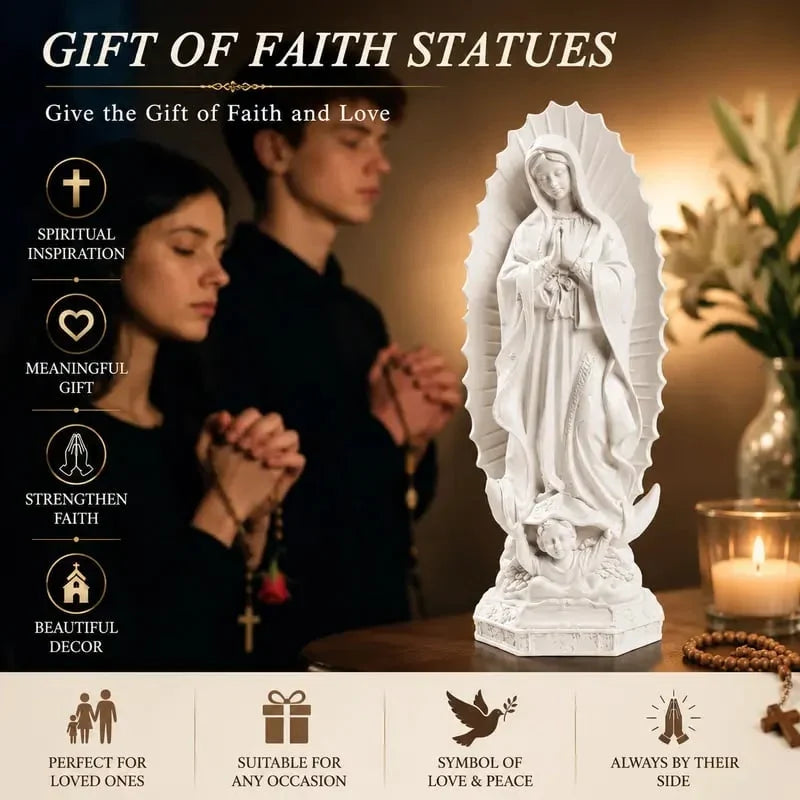 Purpose-Built Blessed Virgin Mary Rosary Holder