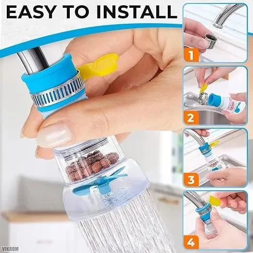 Task-Ready Rotatable Water Saving – Mineral Filter for Home Upkeep