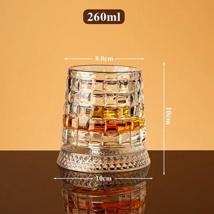 Rotating Whiskey Aroma Glass