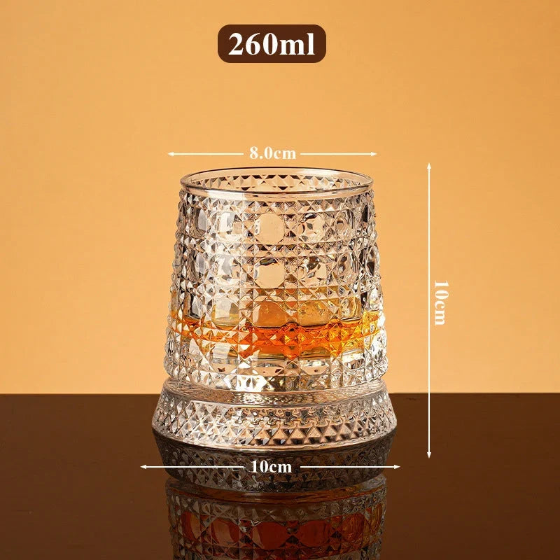 Rotating Whiskey Aroma Glass