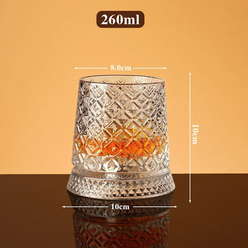 Rotating Whiskey Aroma Glass