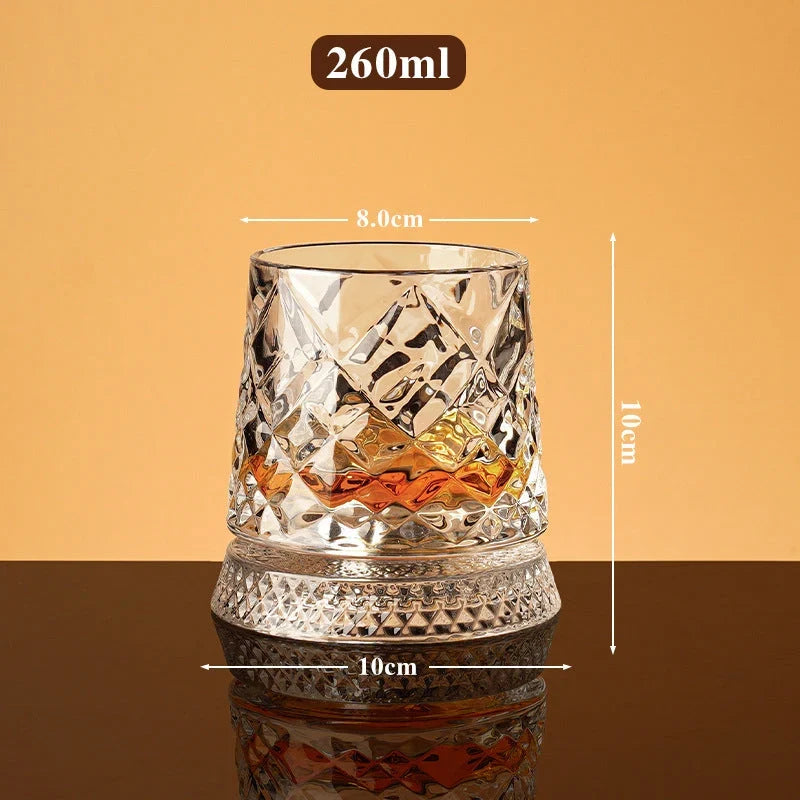 Rotating Whiskey Aroma Glass