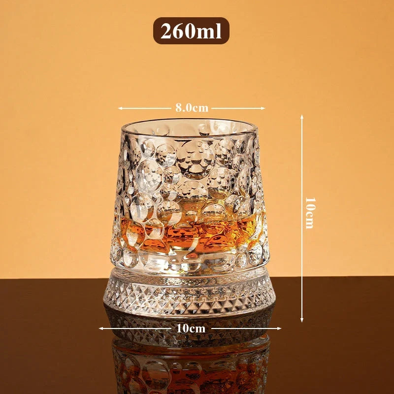 Rotating Whiskey Aroma Glass
