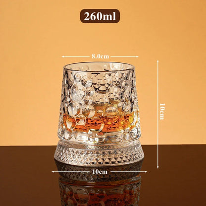 Rotating Whiskey Aroma Glass