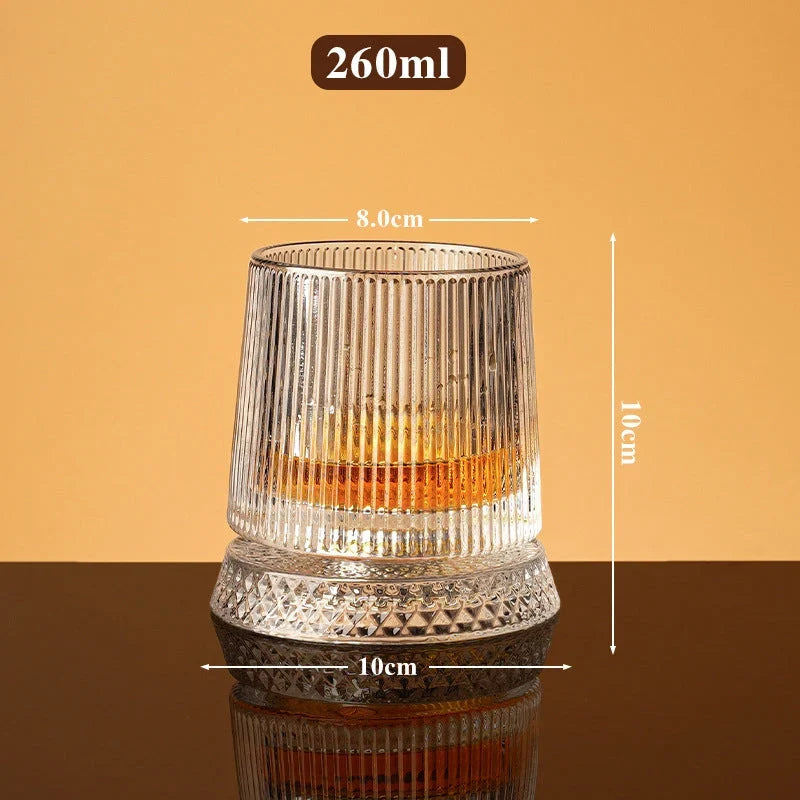 Rotating Whiskey Aroma Glass
