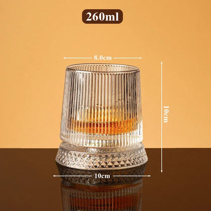 Rotating Whiskey Aroma Glass
