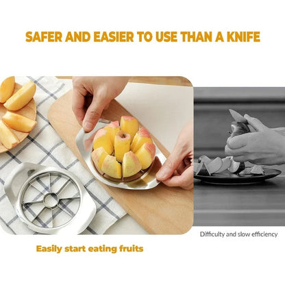 Easy-Use Stainless Steel Fruit – and Slicer for Daily Kitchen Tasks