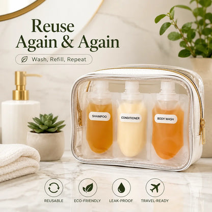 Space-Saving Travel -Leak Proof Toiletry Sample