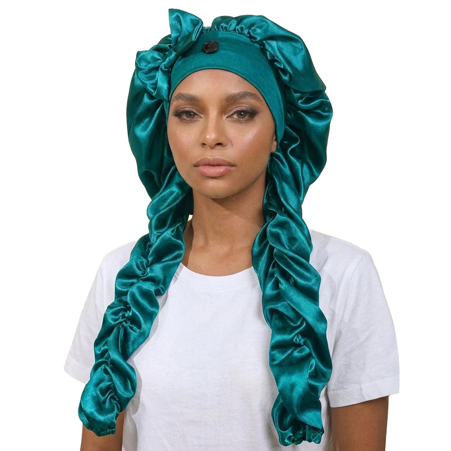 Purpose-Built Silk Bonnet for Long Curly Hair for Everyday Use