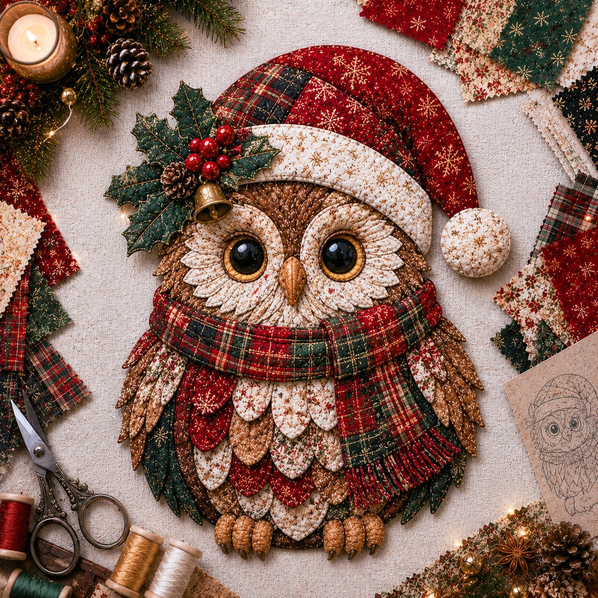 Hands-On Patchwork Fabric DIY Decor Kit for Creative Play