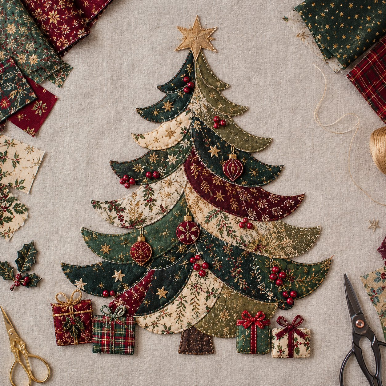 Hands-On Patchwork Fabric DIY Decor Kit for Creative Play