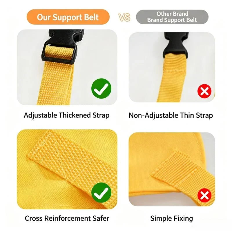 Purpose-Built Harness Seat for High Chair Feeding Safety