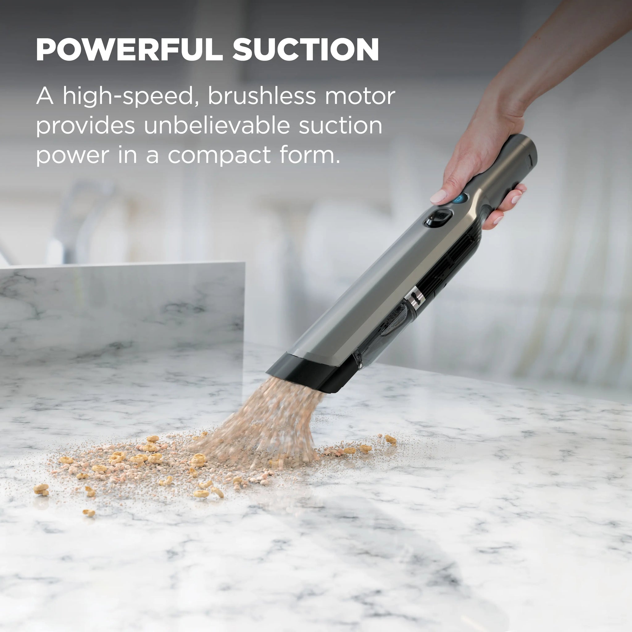Decorative Shark Cordless Handheld Vacuum - Ultra-Light &