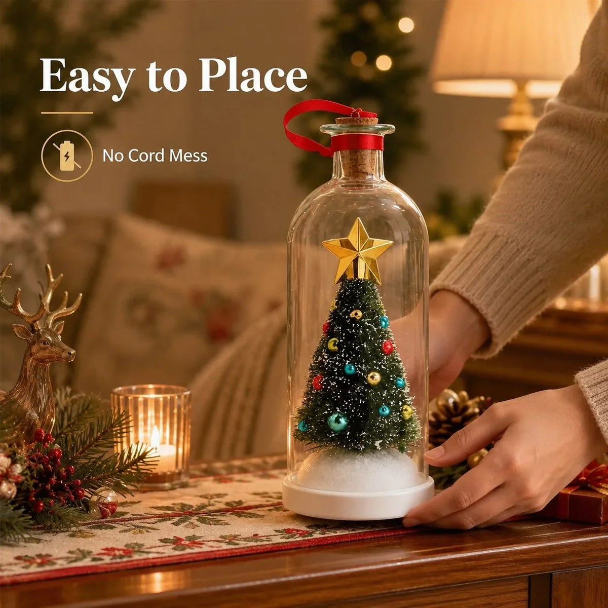 Purpose-Built Tree Message In A Bottle for Everyday Use