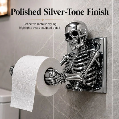 Purpose-Built Skull Toilet Paper Holder for Everyday Use