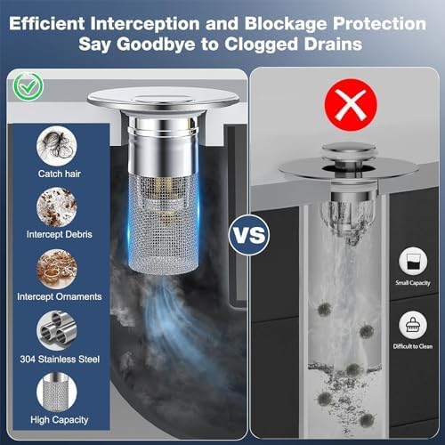 Easy-Care Stainless Steel Floor Drain Filter for Routine Upkeep