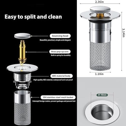 Easy-Care Stainless Steel Floor Drain Filter for Routine Upkeep