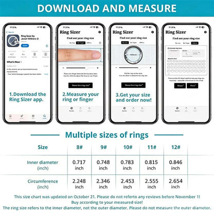 Distinctive Smart Ring 5ATM Waterproof – Women & Couples Wearable