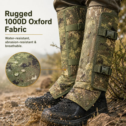 Purpose-Built Snake Bite Protection Leg Gaiters – Heavy-Duty