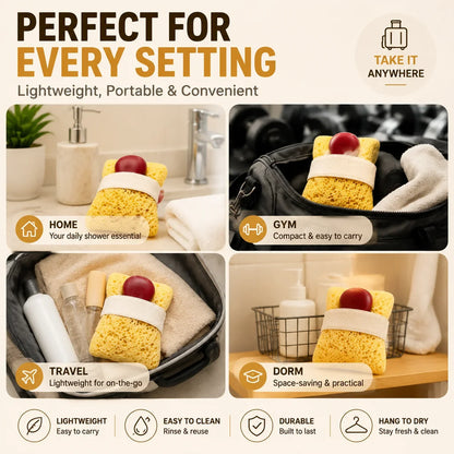 Purpose-Built Soft Soap Pocket Sponge – The Easy Way To Create More