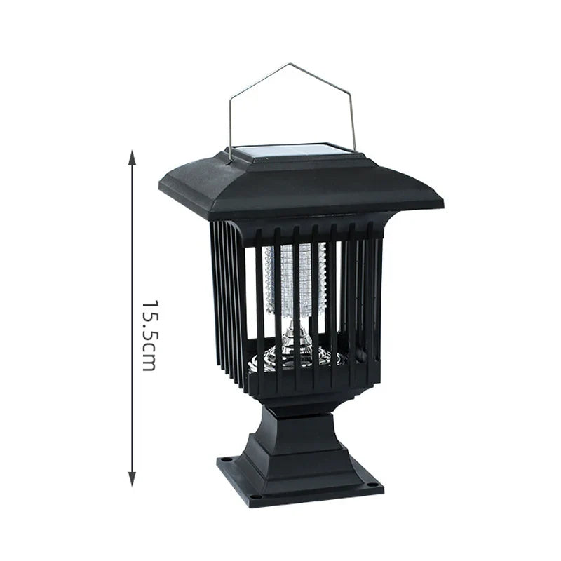 Solar 2-in-1 Mosquito Zapper and Outdoor Garden Path Light