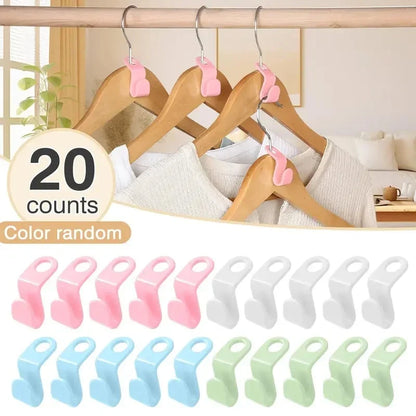 Space-Saving Space Saving Hangers Connector Hooks 20