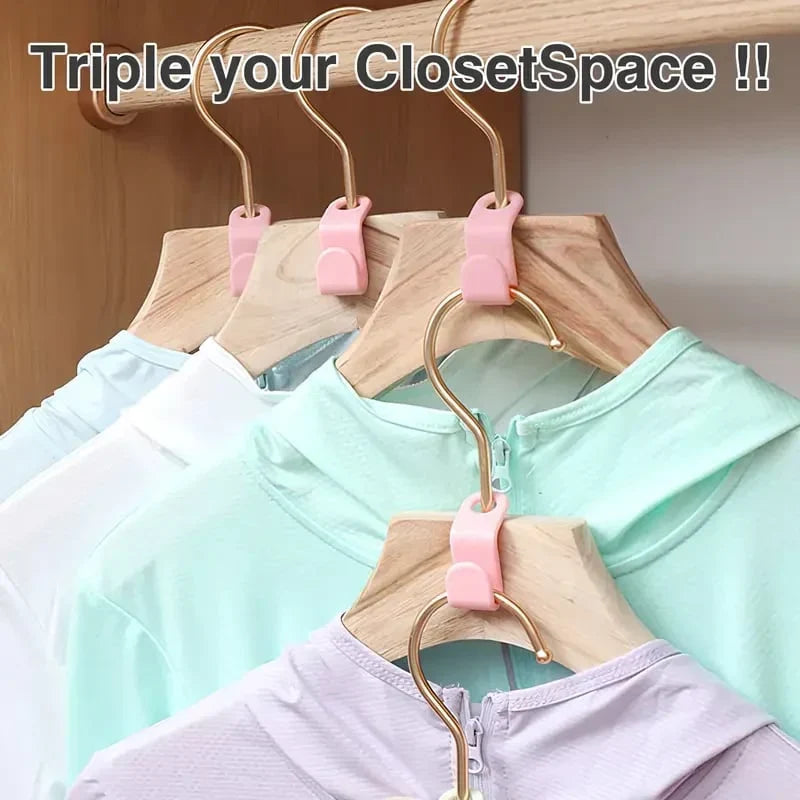 Space-Saving Space Saving Hangers Connector Hooks 20