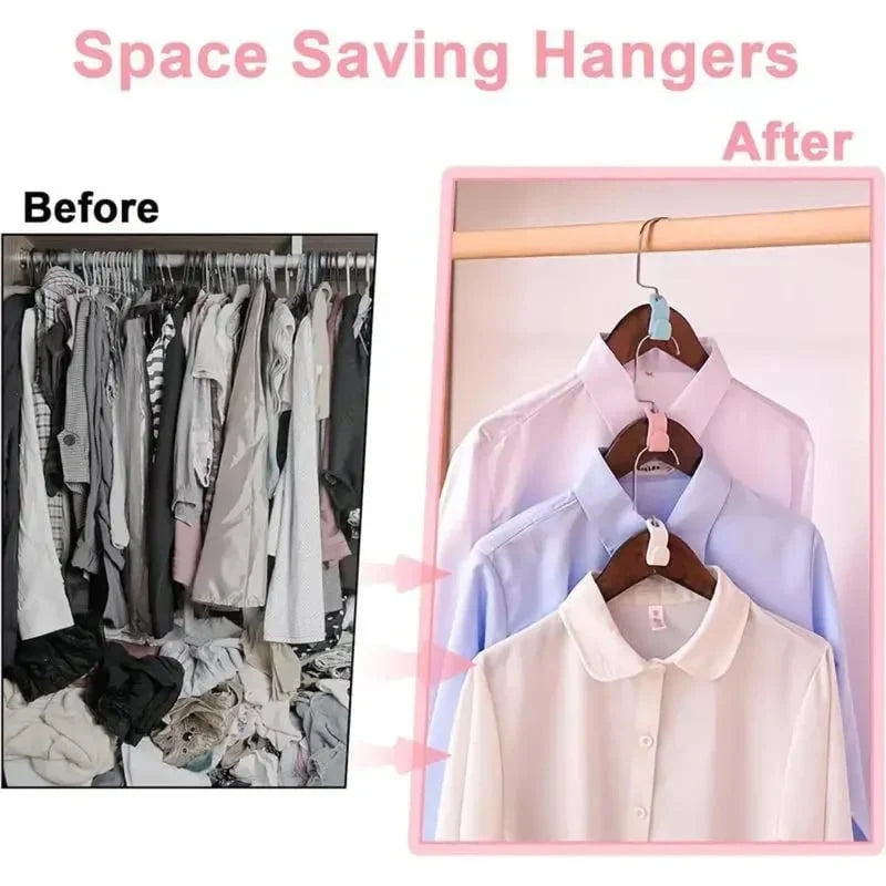 Space-Saving Space Saving Hangers Connector Hooks 20