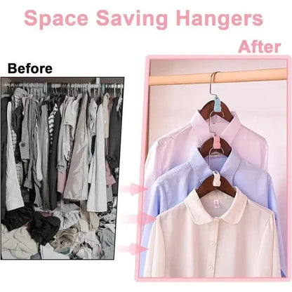 Space-Saving Space Saving Hangers Connector Hooks 20