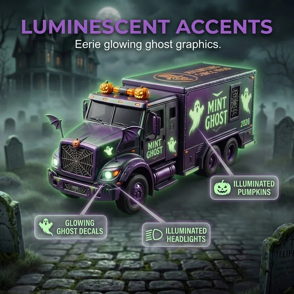 Purpose-Built Spooky Mint Ghost Hauler – Collector’s