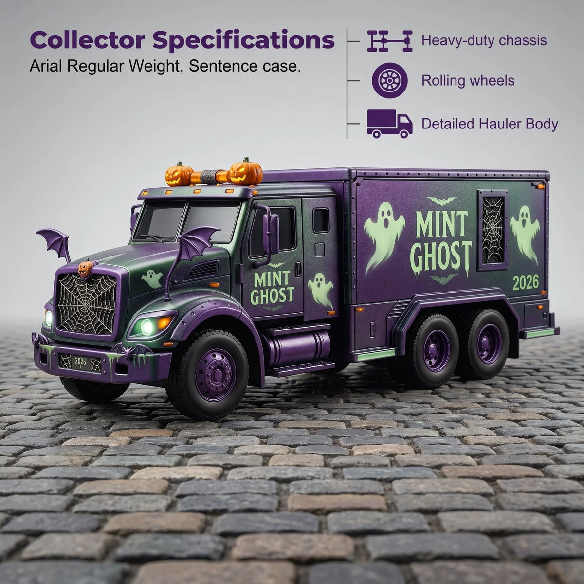 Purpose-Built Spooky Mint Ghost Hauler – Collector’s