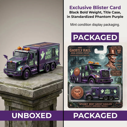 Purpose-Built Spooky Mint Ghost Hauler – Collector’s