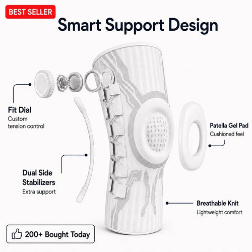 Purpose-Built Sports Knee Support Brace for Everyday Use
