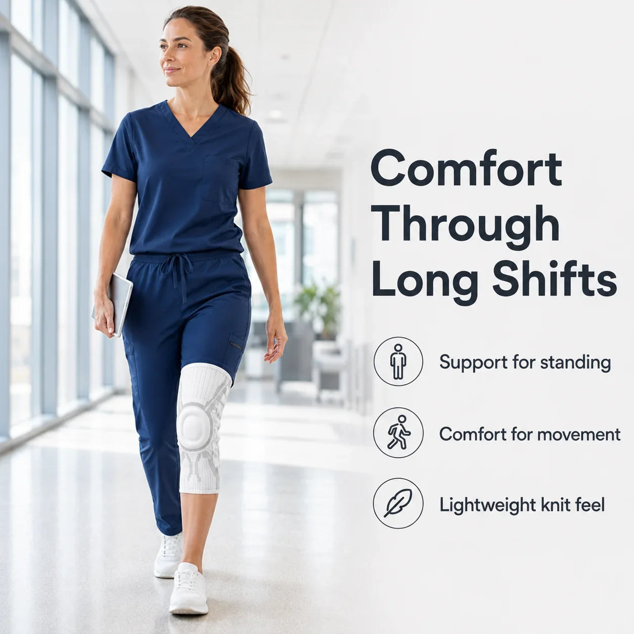 Purpose-Built Sports Knee Support Brace for Everyday Use