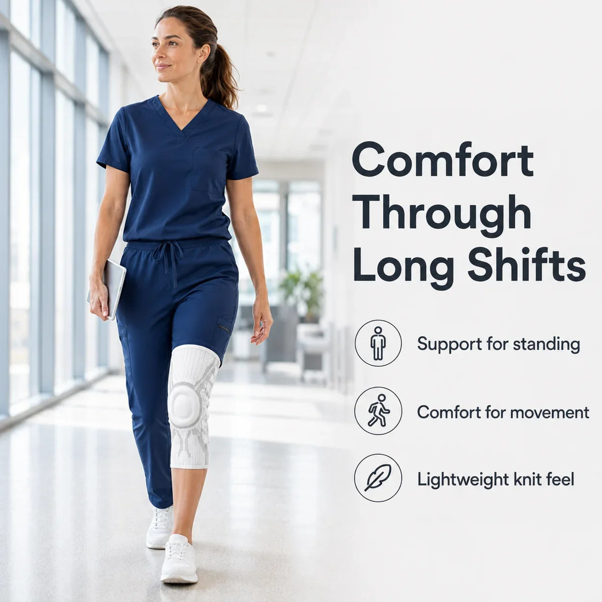 Purpose-Built Sports Knee Support Brace for Everyday Use