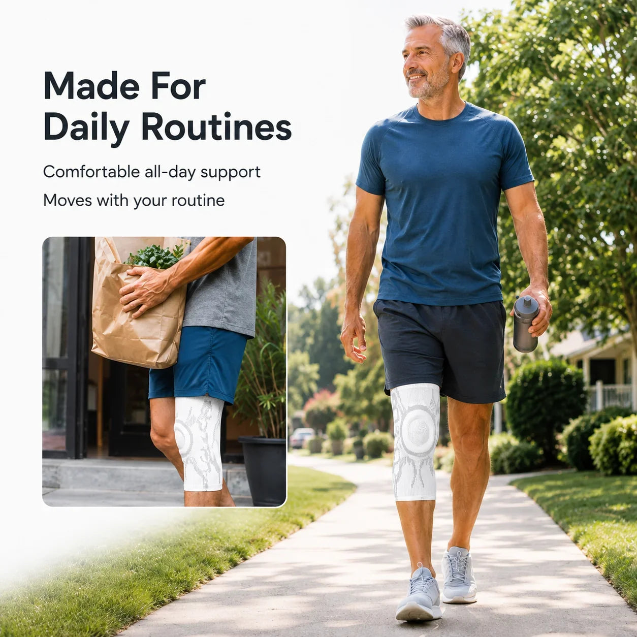 Purpose-Built Sports Knee Support Brace for Everyday Use