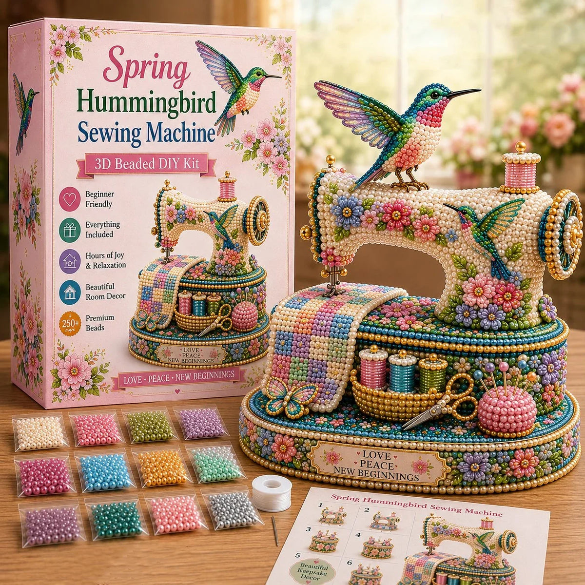 Purpose-Built Spring Hummingbird – Keepsake Edition for Everyday Use