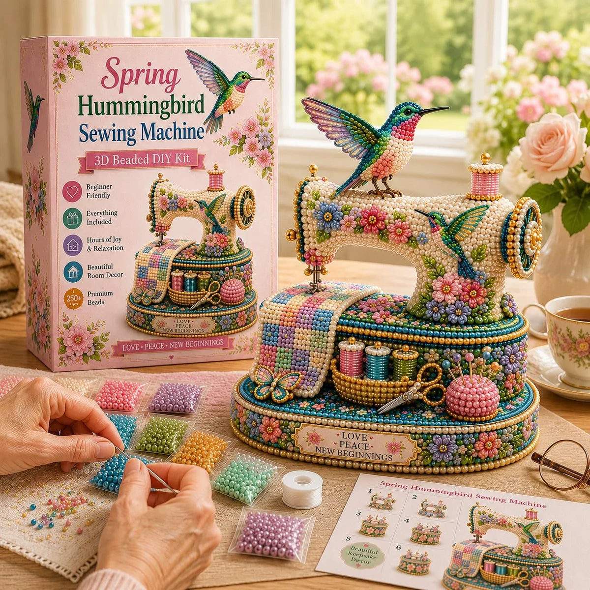 Purpose-Built Spring Hummingbird – Keepsake Edition for Everyday Use