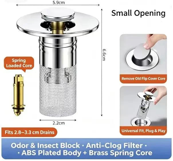 Easy-Care Stainless Steel Floor Drain Filter for Routine Upkeep