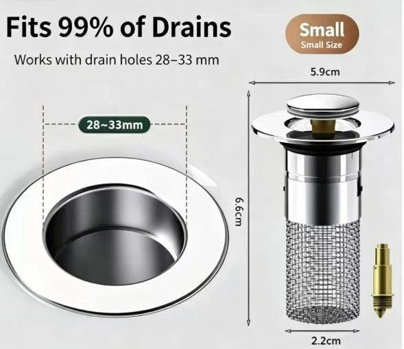 Easy-Care Stainless Steel Floor Drain Filter for Routine Upkeep