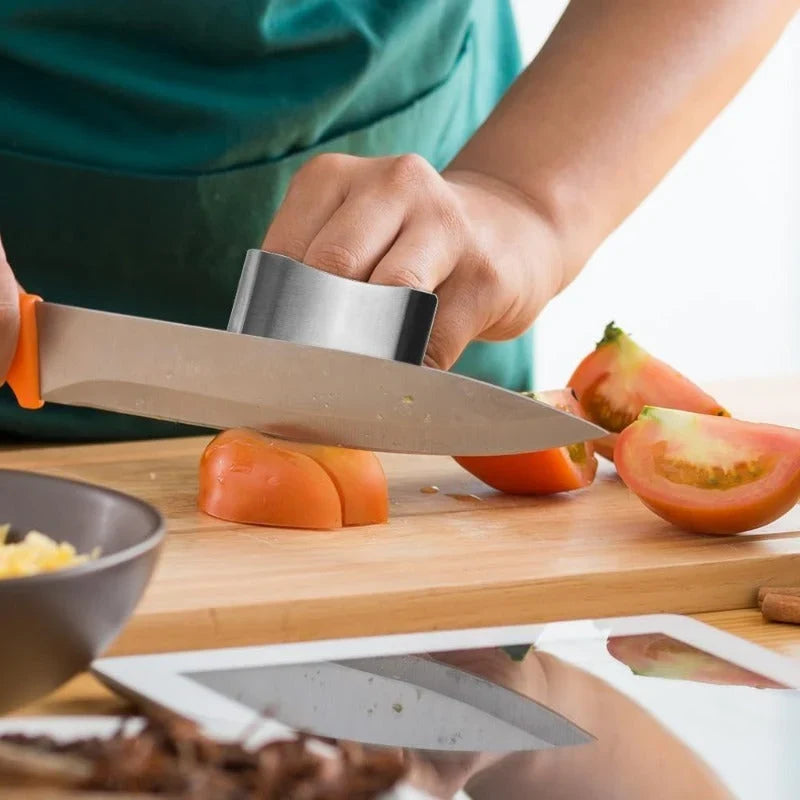 Purpose-Built Stainless Steel Finger Guard for Everyday Use